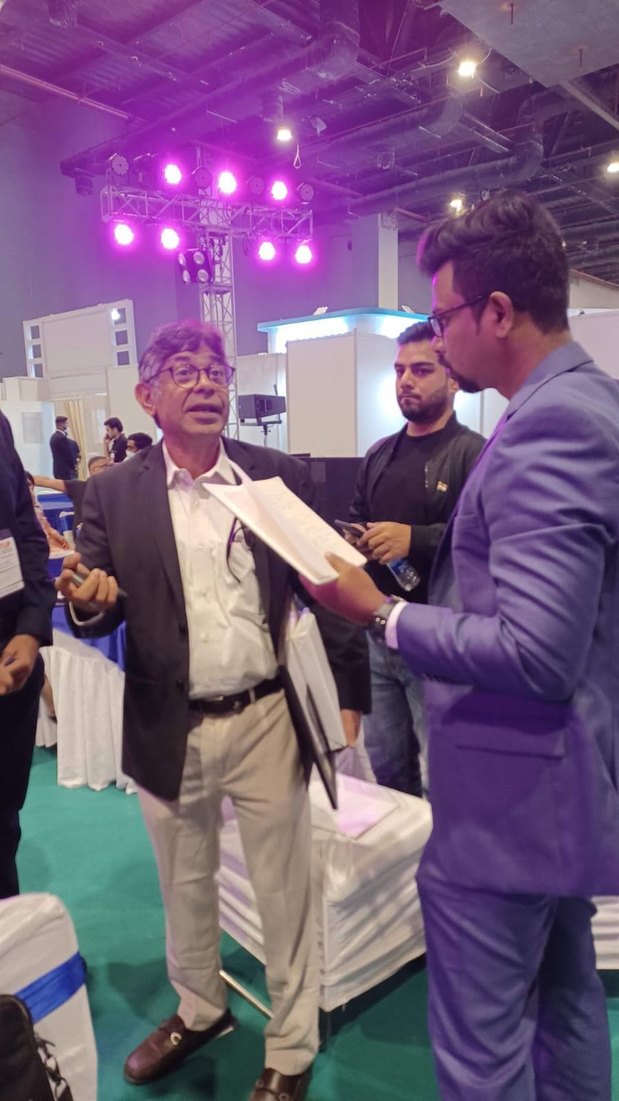 Discussing ONDC with T Koshy, the MD & CEO at ONDC at Startup Summit in Delhi