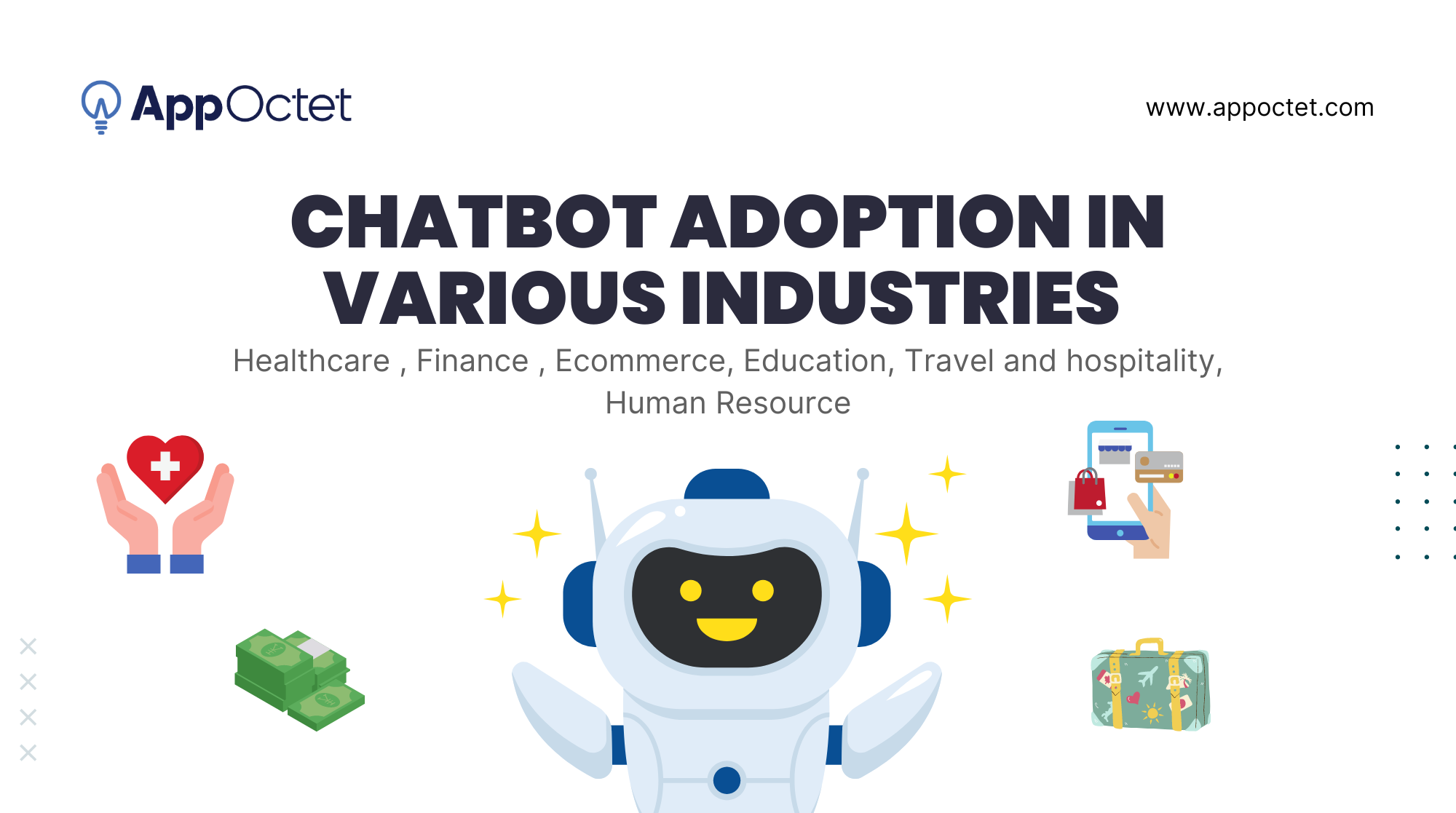 Chatbot adoption in various industries
