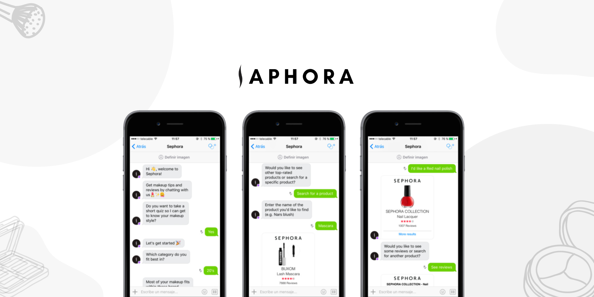 Sephora Chatbot implementation example